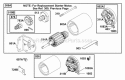 Page G Diagram and Parts List for 288707-0110-01  Briggs and Stratton Engine